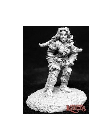 Elia Shadowfeet, Female Halfling Thief