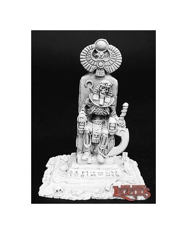 Mummy King on Throne