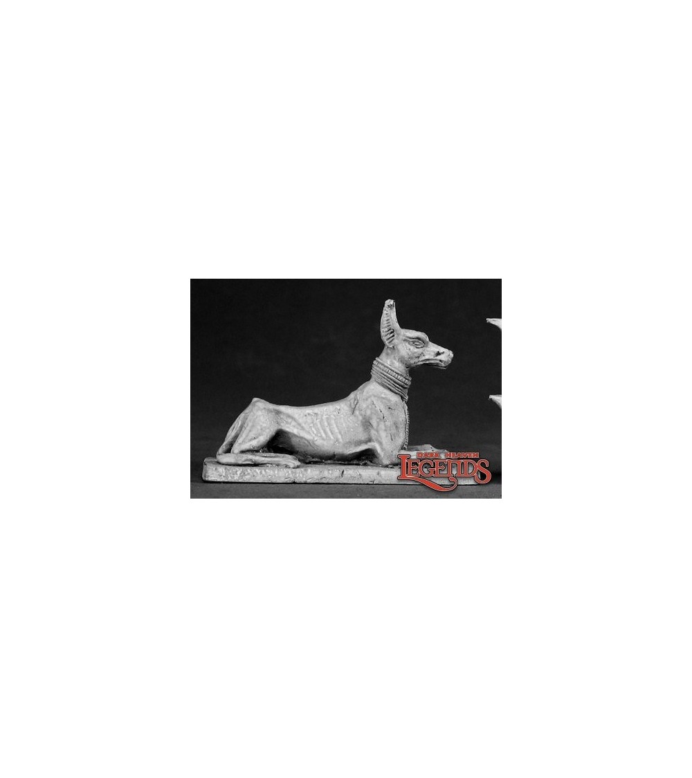 Egyptian Jackal Statue