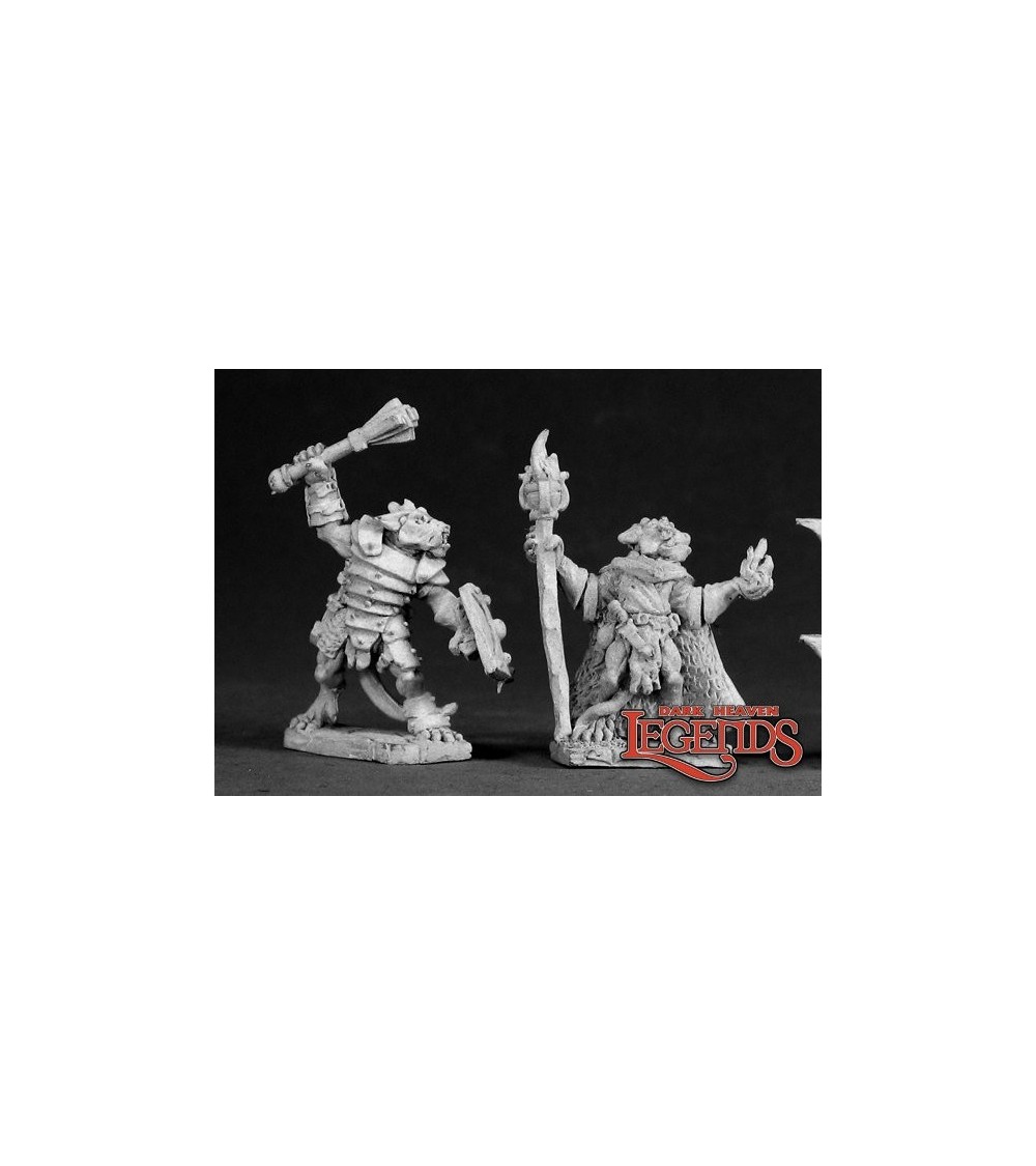 Kobold Leader and Sorcerer