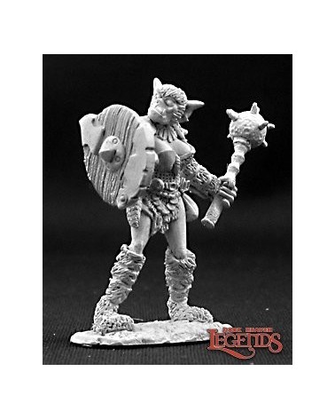 Ferrunk, Female Bugbear Cleric