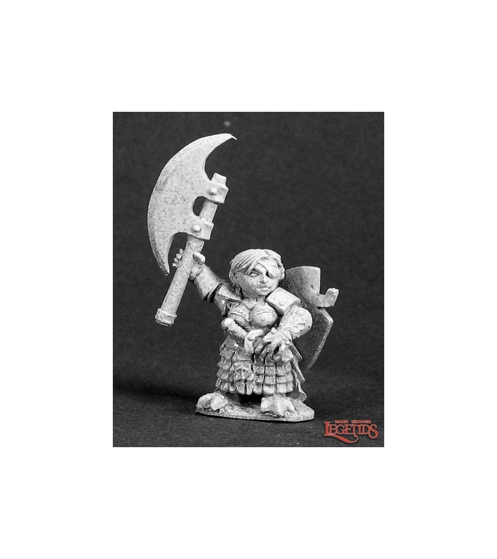 Ursula Silverbraid, Female Dwarf Warrior