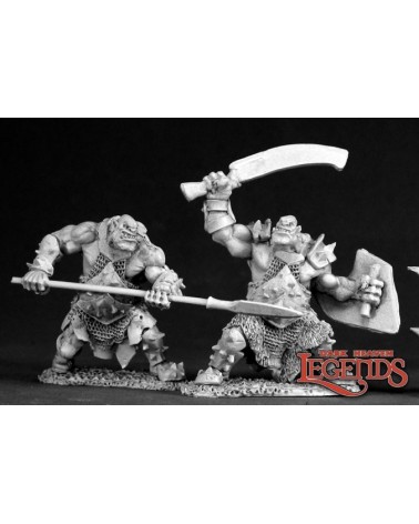 Orc Spearman and Swordsman