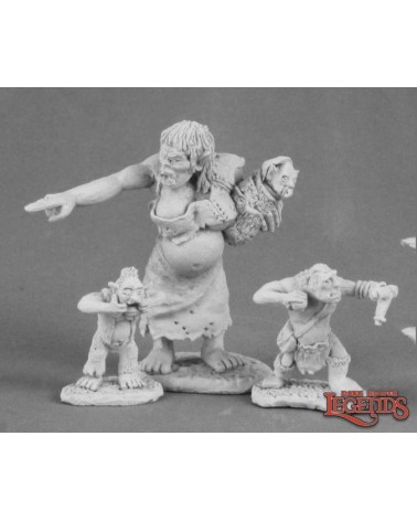 Dungeon Tribes: Orc Matron and Brood