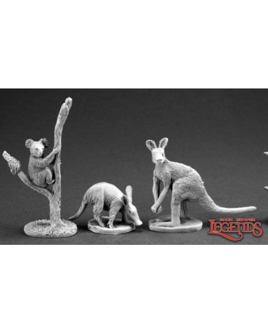 Animal Companions 3: Aardvark, Kangaroo, Koala