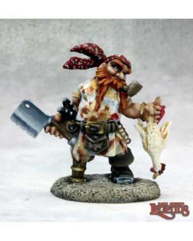 Gruff Grimecleaver, Dwarf Pirate Cook