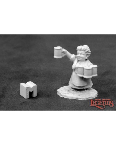 Poppy Cloverlocks, Halfling Barmaid