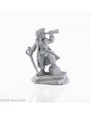Pirate with spyglass