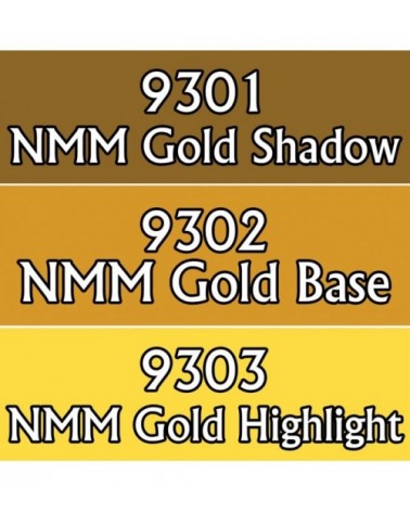 MSP Core Colors Triad: NMM Gold Colors (09301-09303)