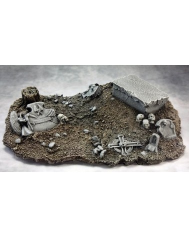 Graveyard Vignette Base (resin base)