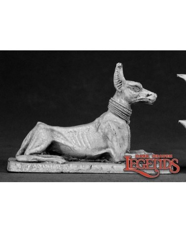 Egyptian Jackal Statue
