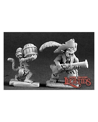 Goblin Pirate and Powder Monkey