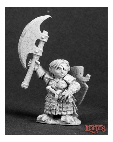 Ursula Silverbraid, Female Dwarf Warrior
