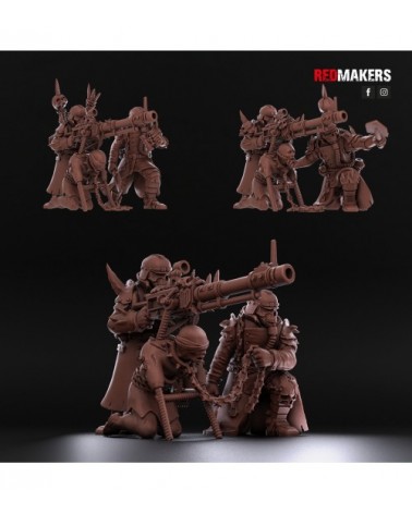 Renegade Division Heavy Support Squad With Autocannon (3U)