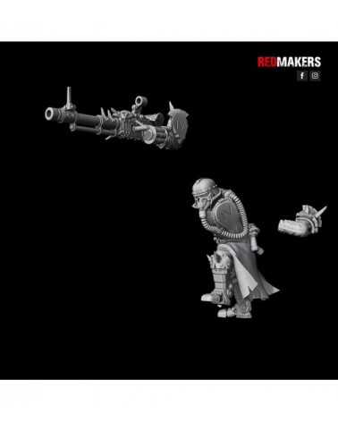 Renegade Division Heavy Support Squad With Autocannon (3U)
