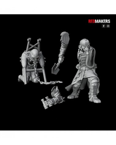 Renegade Division Heavy Support Squad With Autocannon (3U)