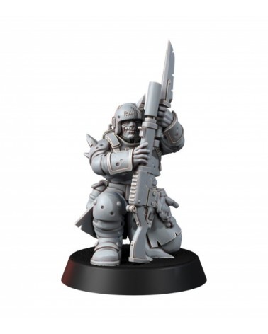 Chaos Oathbreaker With Lasgun