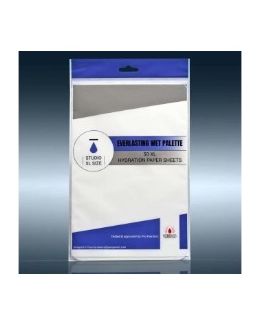 50 x hydration paper sheets XL