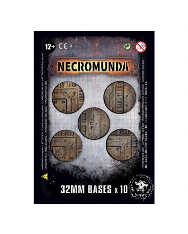 Necromunda 32Mm Bases (X10)