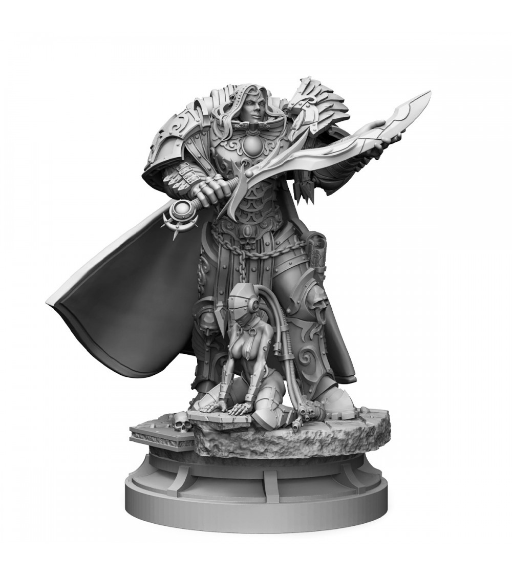 Chaos Prime The Purple Knight (40K)