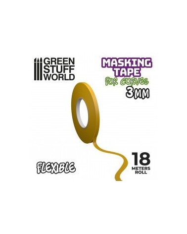 Flexible Masking Tape - 3mm