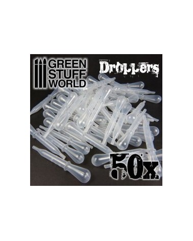 50x Droppers with Suction Bulb