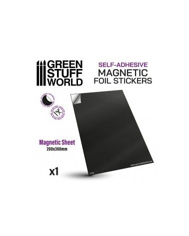 Feuille Magnétique / Magnetic Sheet - Self Adhesive