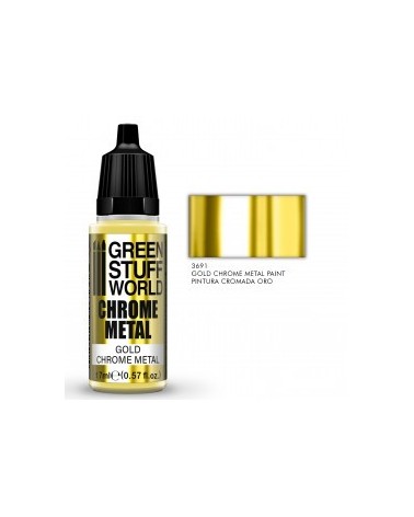 Chrome Paint - GOLD 17ml