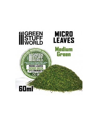 Micro Leaves - Medium green Mix