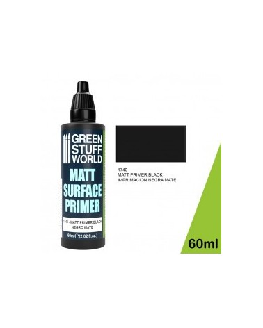 Matt Surface Primer 60ml - Black