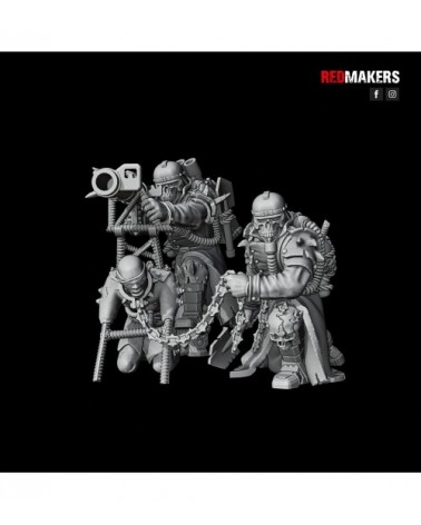 Renegade Division Heavy Support Team With Missile Launcher