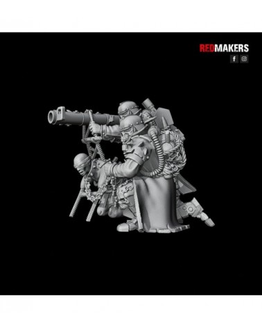 Renegade Division Heavy Support Team With Missile Launcher