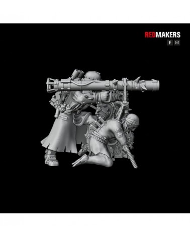 Renegade Division Heavy Support Team With Missile Launcher
