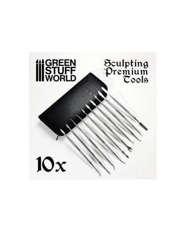 10x Professional Sculpting Tools with case