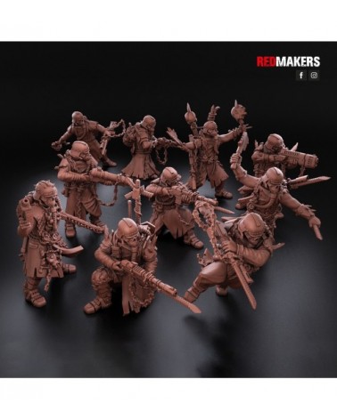 Renegade Division Heretic Squad With Lasgun (10U)