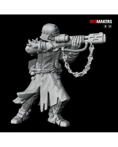 Renegade Division Heretic Squad With Autogun (10U)