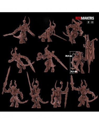 Chaos Bloodthirsty Daemon With Horn