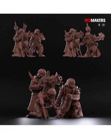 Renegade Division Heavy Support Team With Boltgun