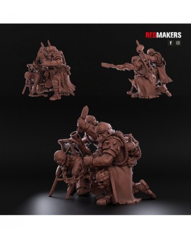 Renegade Division Heavy Support Squad With Mortar (3U)