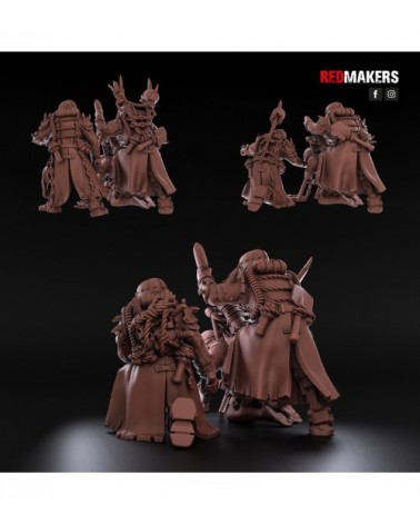Renegade Division Heavy Support Squad With Mortar (3U)
