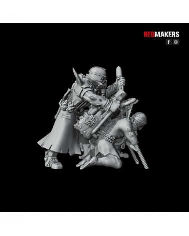 Renegade Division Heavy Support Squad With Mortar (3U)