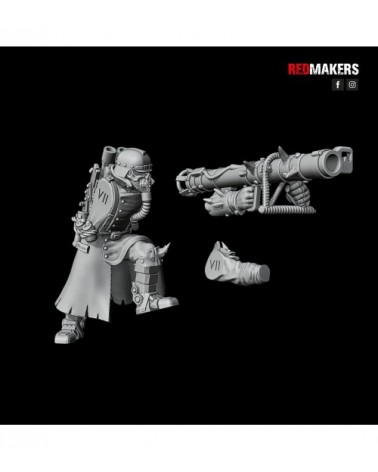 Renegade Division Heavy Support Squad With Missile Launcher (3U)