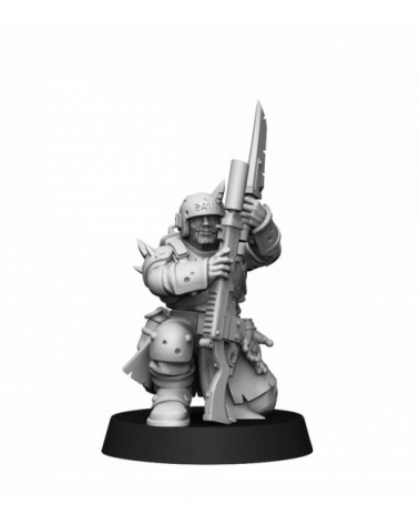 Chaos Oathbreaker With Lasgun