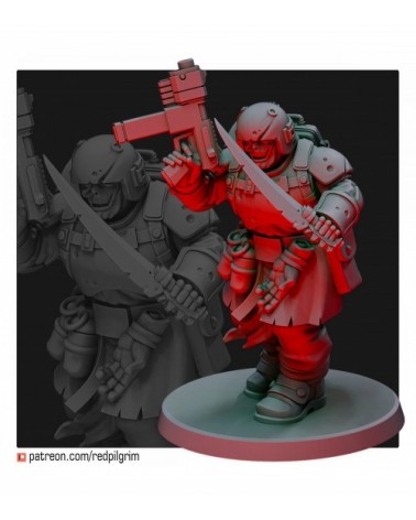 Chaos Oathbreaker With Autopistol