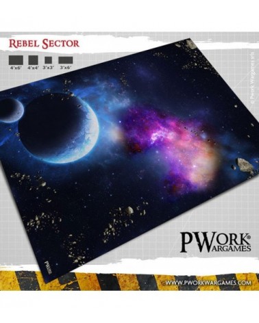 Rebel Sector - Wargames Terrain Mat 90x180