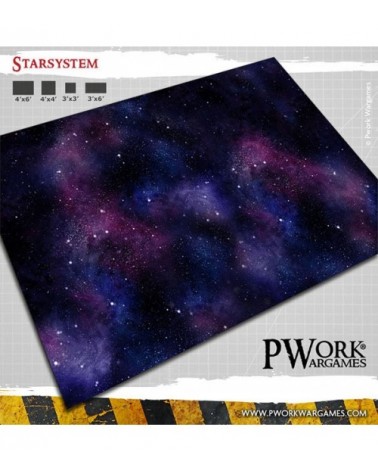 Star System - Wargames Terrain Mat 90x180cm