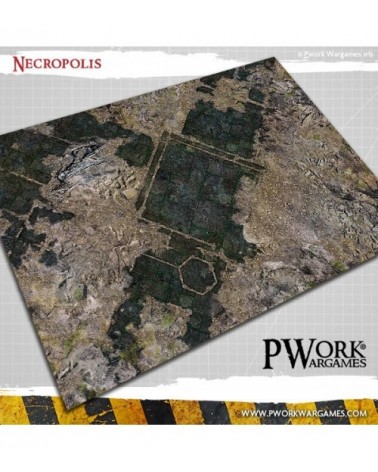 Necropolis - Wargames Terrain Mat 44x60