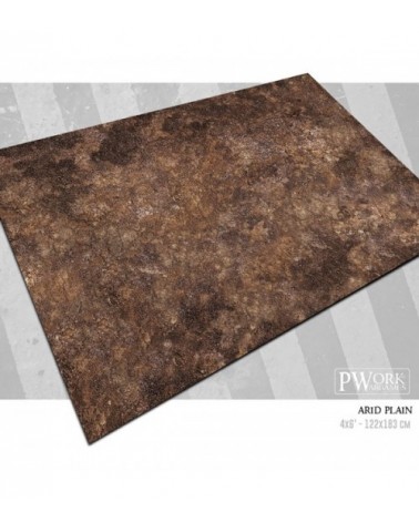 Arid Plain - Wargames Terrain Mat 44x60''