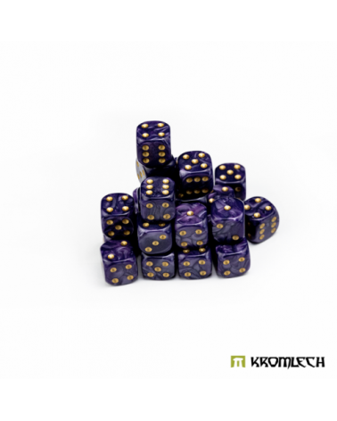 Pearl Battle Dice 25 Alien Violet 12mm