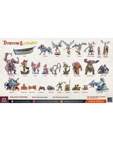 Set de figurines Fantasy Miniatures Set